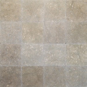 12x12 Seagrass Tumbled Limestone Tile